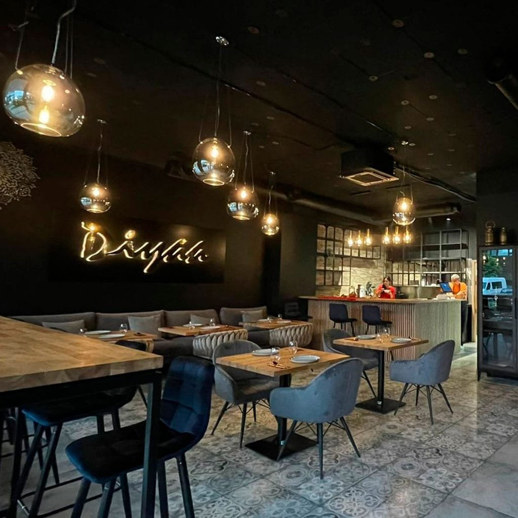 Interior of Diyaa Restaurant and Bar